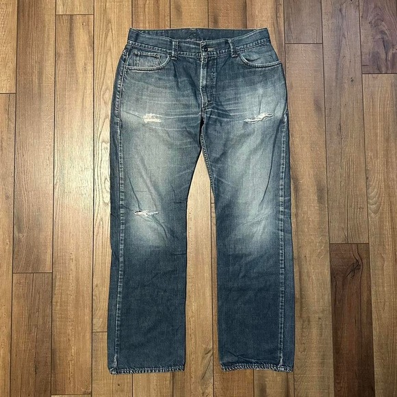 Levi's 539 vintage straight eco‎ friendly jeans size 36 x 34 - Picture 1 of 8
